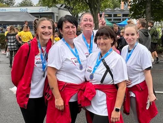 AWO Team beim Stadtlauf